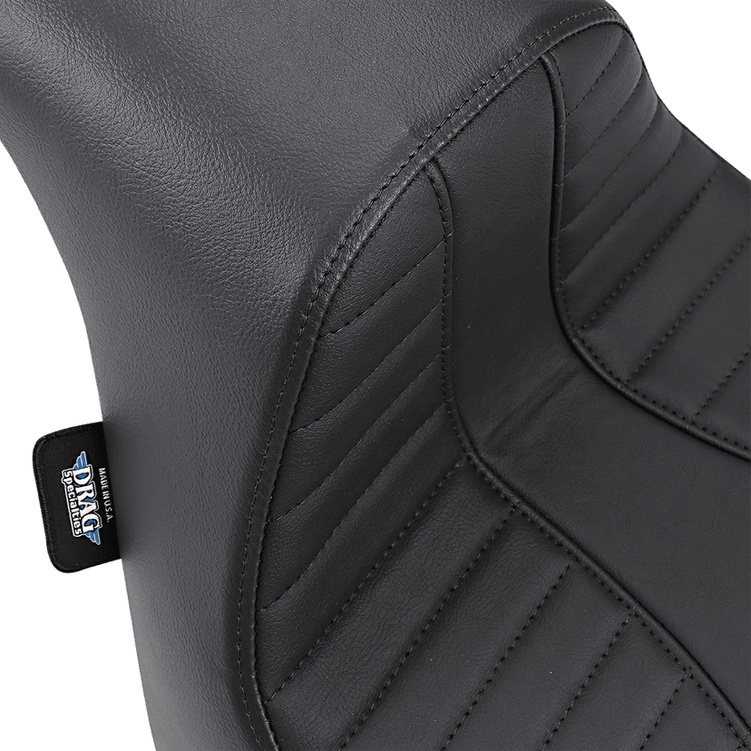 DRAG SPECIALTIES SEATS 0802-1128 EZ-Solo Seat - Scorpion Stitch - Vinyl - FXFB/S '18-'22 — image 2 of 4