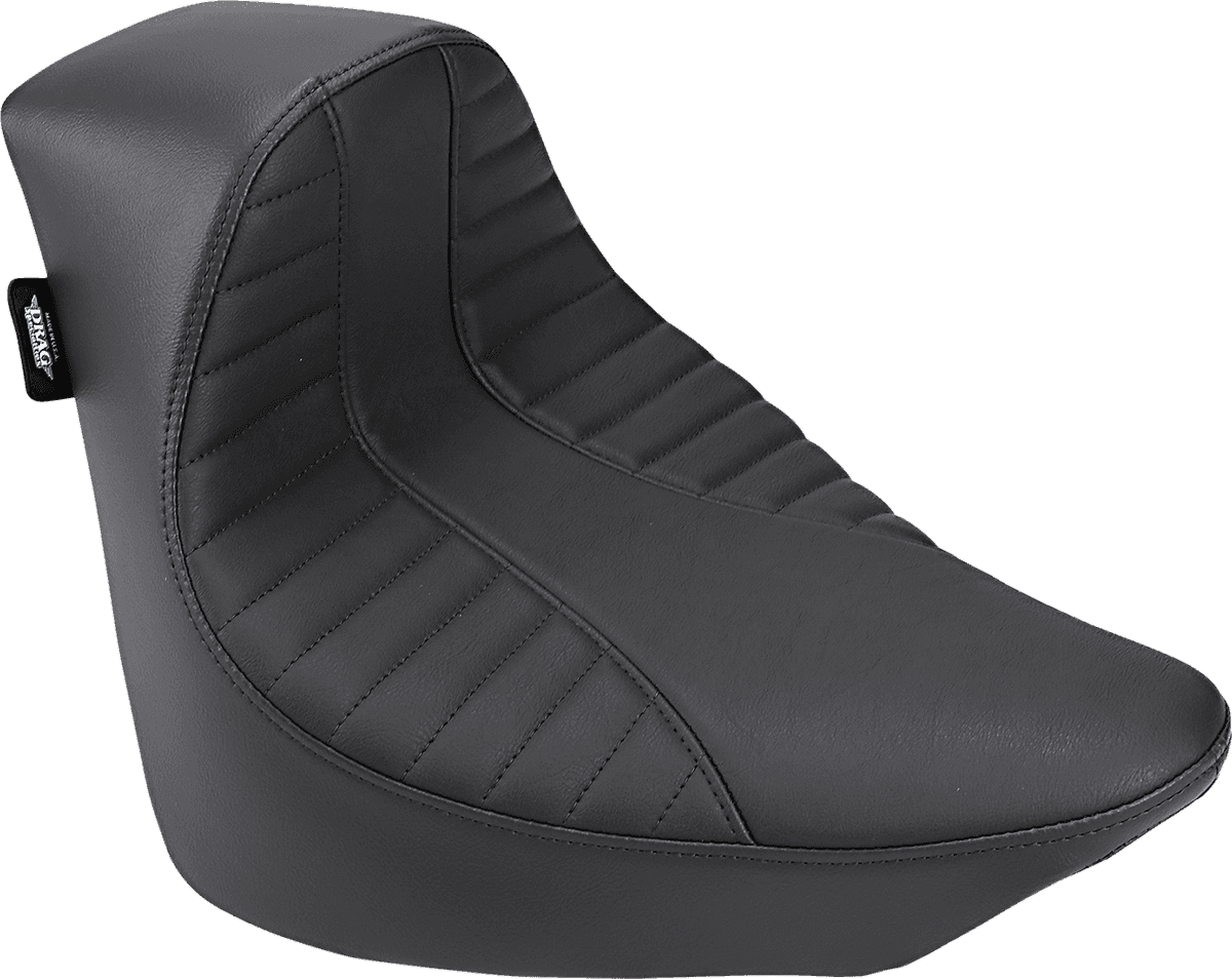 DRAG SPECIALTIES SEATS 0802-1150 EZ-Solo Seat - Scorpion Stitch - Vinyl - FL/FX '18-'22