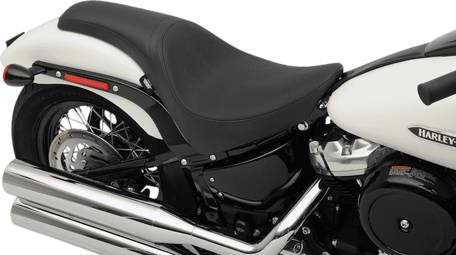 DRAG SPECIALTIES SEATS 0802-1153 Predator Seat - Solar Leather - Smooth - FL/FX '18-'22 — image 3 of 4