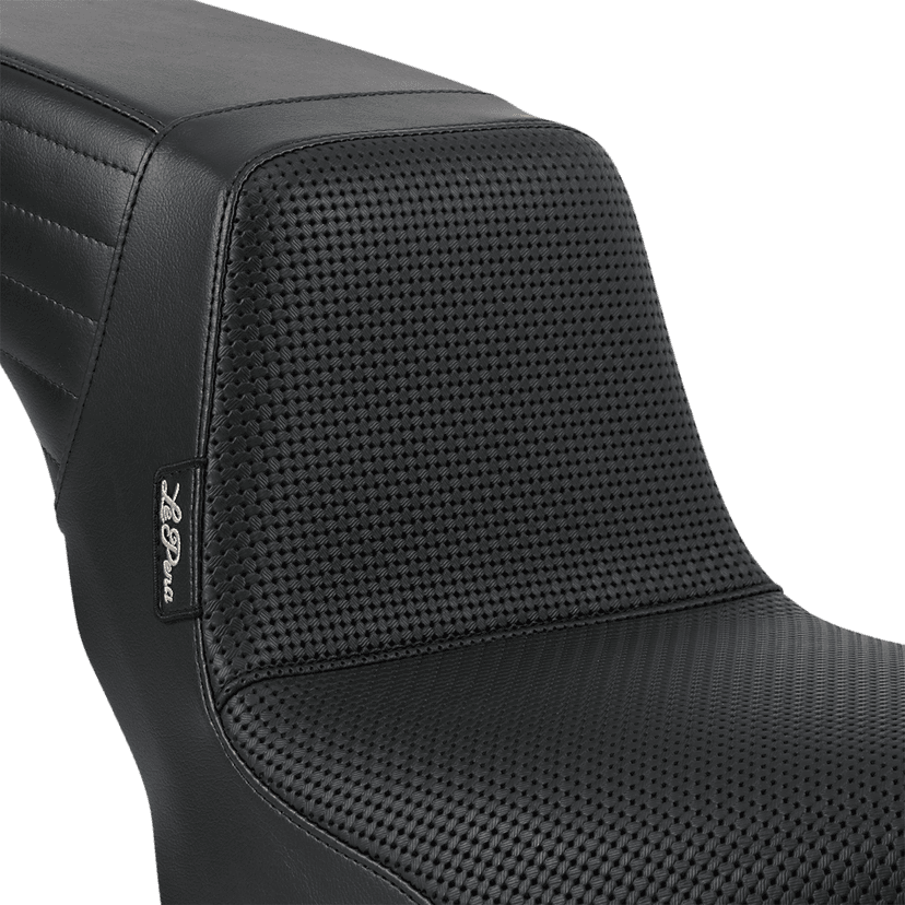 LE PERA 0802-1154 Kickflip Seat - Basketweave - Black - FXBB '18-'21 — image 2 of 3