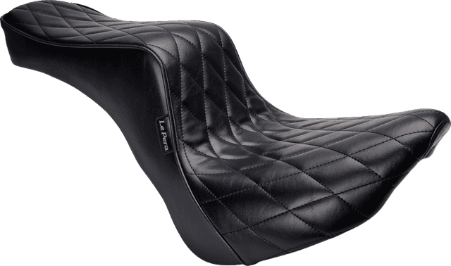LE PERA 0802-1161 Cherokee Seat - Diamond - Black - FX/FL '18-'24 — image 1 of 4