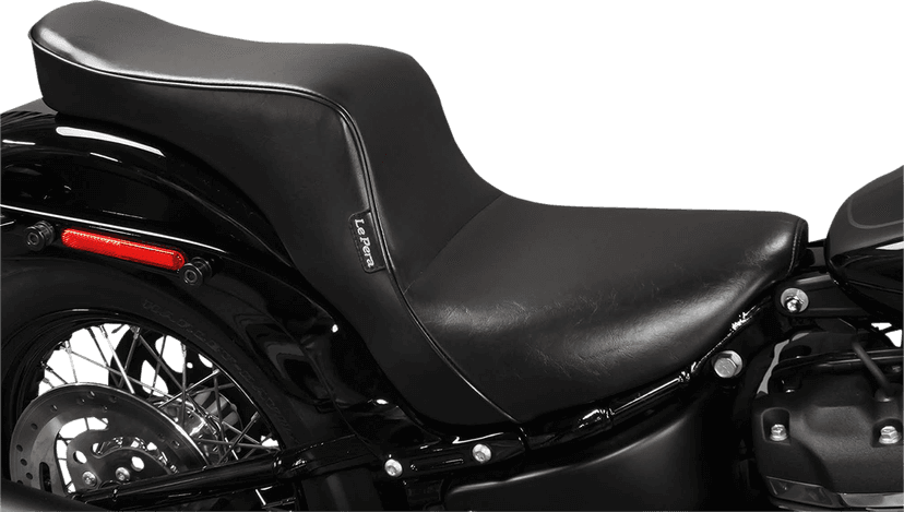 LE PERA 0802-1163 Cherokee Seat - Smooth - Black - FX/FL '18-'24
