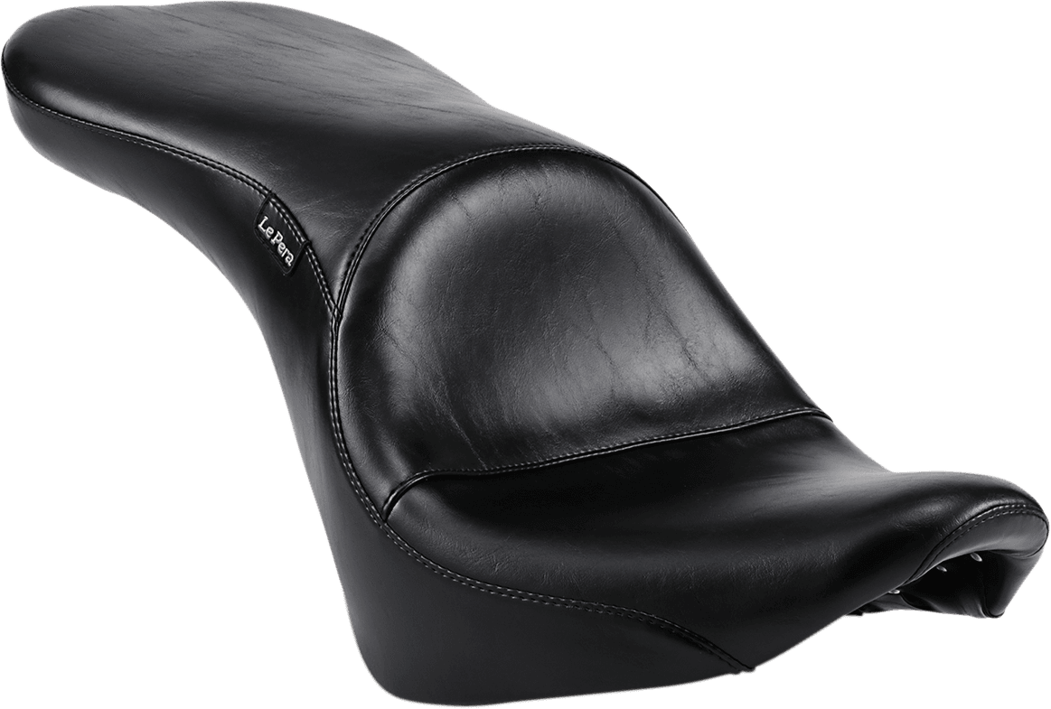 LE PERA 0802-1165 Maverick Seat - without Backrest - Smooth - Black - FL/FX '18-'23
