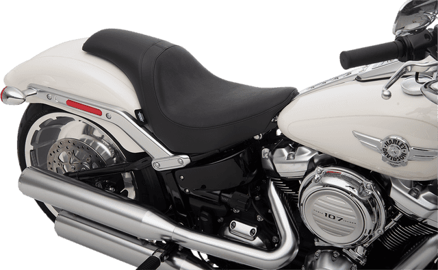 DRAG SPECIALTIES SEATS 0802-1181 Predator Seat - Vinyl - Smooth - FL/FX '18-'25 — image 3 of 5