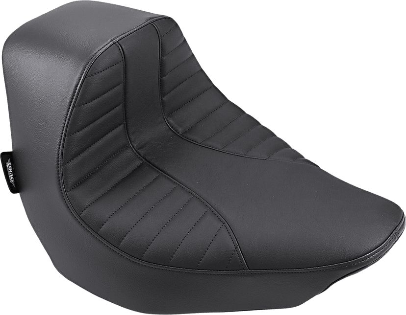 DRAG SPECIALTIES SEATS 0802-1185 EZ-Solo Seat - Scorpion Stitch - Vinyl - FLFB/S '18-'25 — image 1 of 3