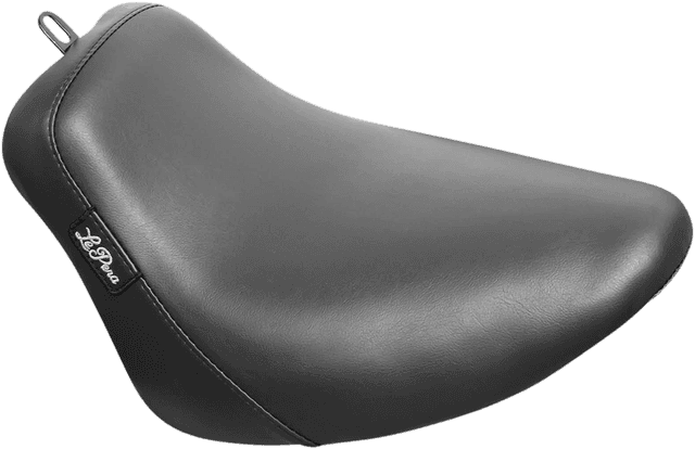 LE PERA 0802-1307 Bare Bones Solo Seat - Smooth - Black - FLSL/FXBB '18-'23
