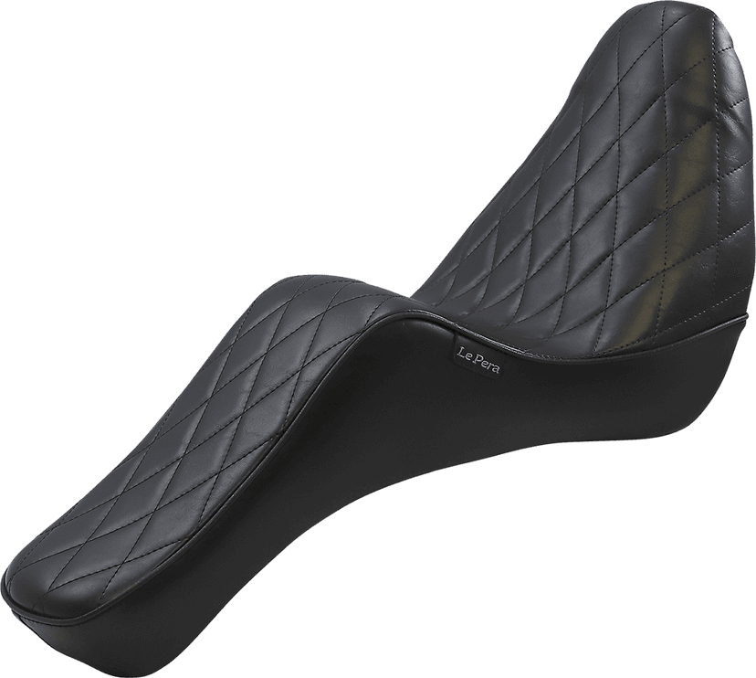 LE PERA 0802-1324 Cherokee Seat - Diamond - Black - Softail '18-'23 — image 1 of 3
