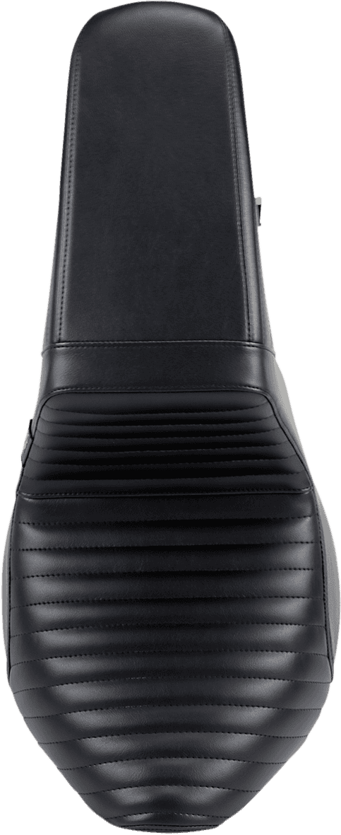 LE PERA 0802-1342 Kickflip Seat - Pleated - Black - Softail '18-'23 — image 4 of 4