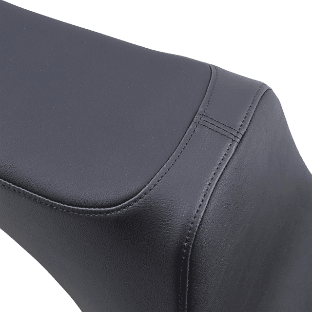 DRAG SPECIALTIES SEATS 0802-1437 Predator III 2-Up Seat - Vinyl - Smooth - Black - Softail '06-'17 — image 2 of 2