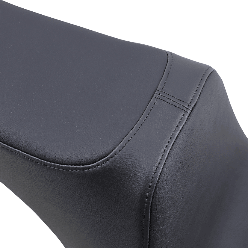 DRAG SPECIALTIES SEATS 0802-1437 Predator III 2-Up Seat - Vinyl - Smooth - Black - Softail '06-'17 — image 2 of 2