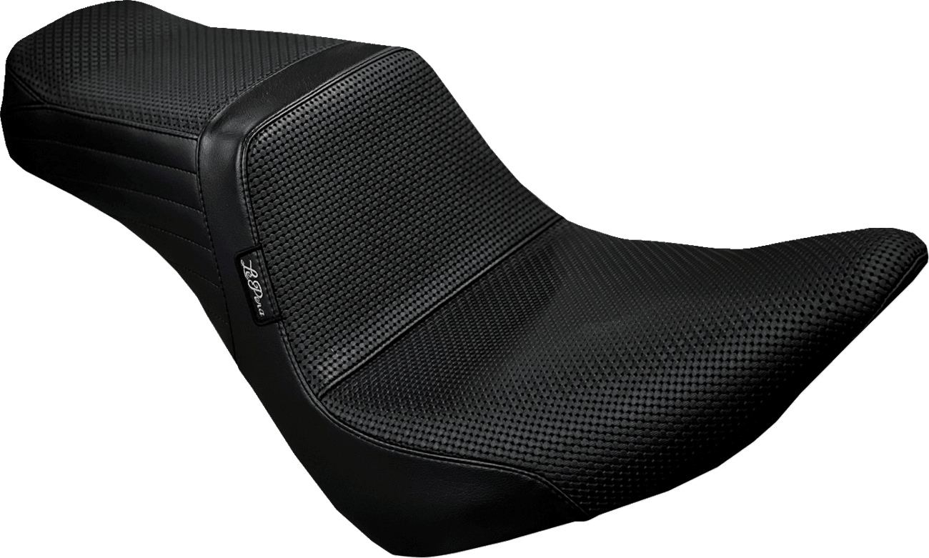 LE PERA 0802-1453 Tailwhip Seat - Basketweave - Black - FXLR/FLSB '18-'23