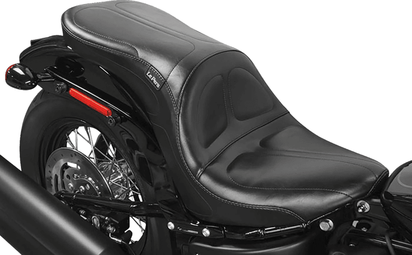 LE PERA 0802-1471 Maverick Seat - Stitched - Black - FL/FX '18-'25 — image 1 of 3