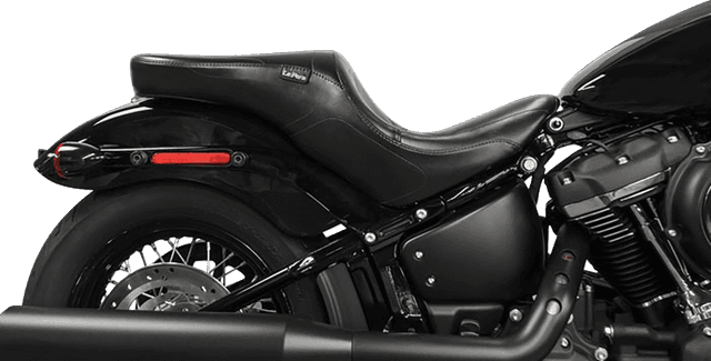 LE PERA 0802-1471 Maverick Seat - Stitched - Black - FL/FX '18-'25 — image 3 of 3