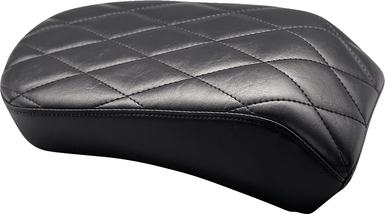 LE PERA 0802-1484 Bare Bones Pillion Pad - Diamond - Black - FL/FX '18-'22