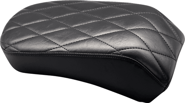 LE PERA 0802-1484 Bare Bones Pillion Pad - Diamond - Black - FL/FX '18-'22