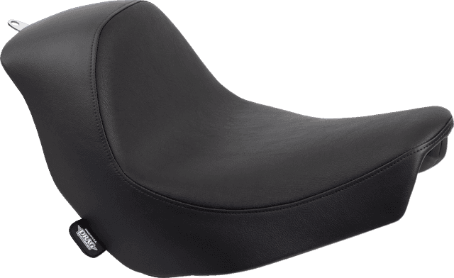 DRAG SPECIALTIES SEATS 0802-1512 Solo Seat - Black - Smooth - FL/FX '18-'23 — image 1 of 4