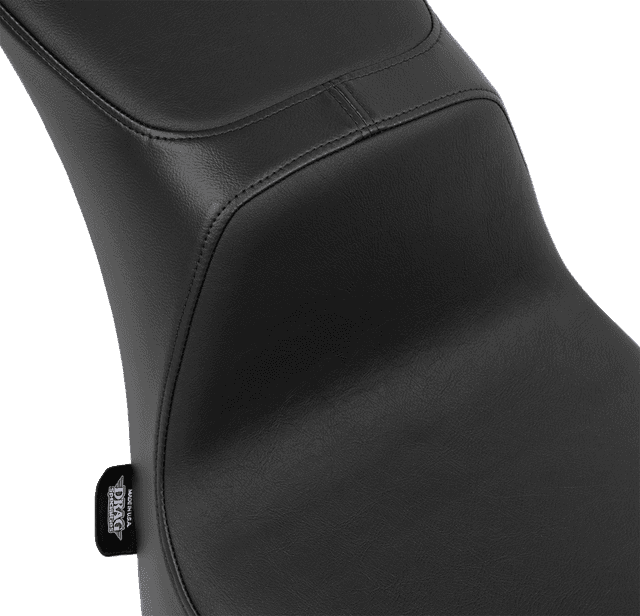 DRAG SPECIALTIES SEATS 0802-1640 Performance Predator 2-Up Seat - Vinyl - Smooth - FL '00-'17 — image 2 of 4
