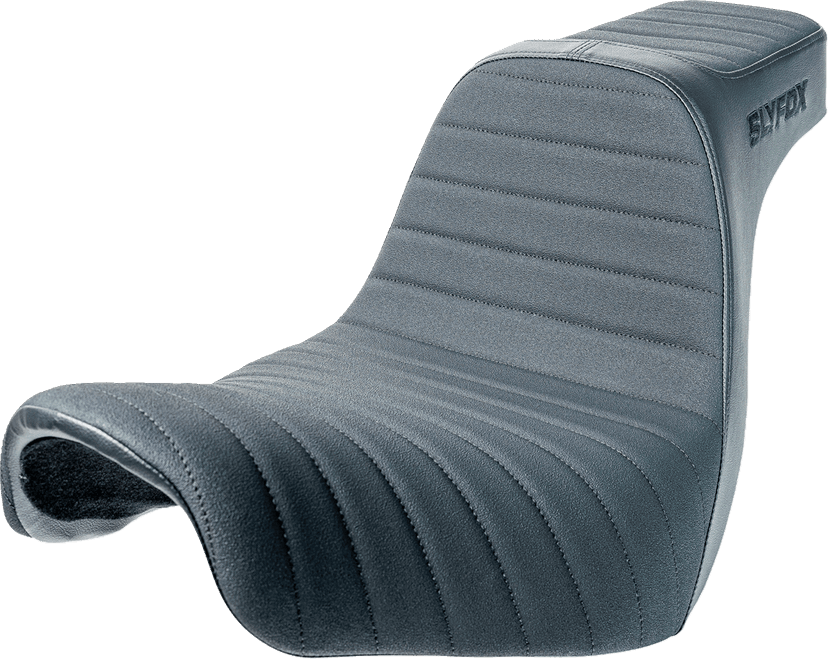 SLYFOX 08021656 High Noon Seat - Vinyl - Classic Stitch - Black Logo - FL/FX '18-'24 — image 3 of 8