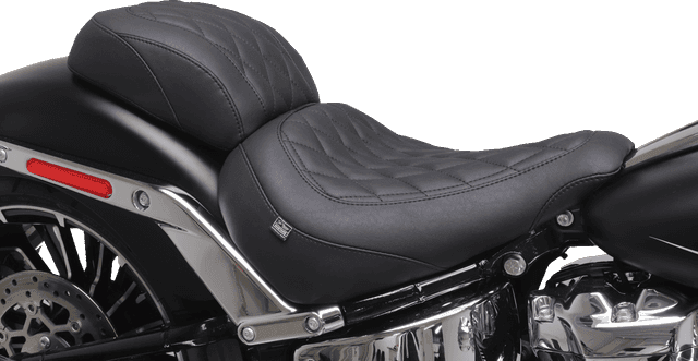 MUSTANG 0802-1662 Wide Tripper™ Solo Seat - no Backrest - Diamond - Black Stitch - FXBR '23-'25 — image 4 of 4