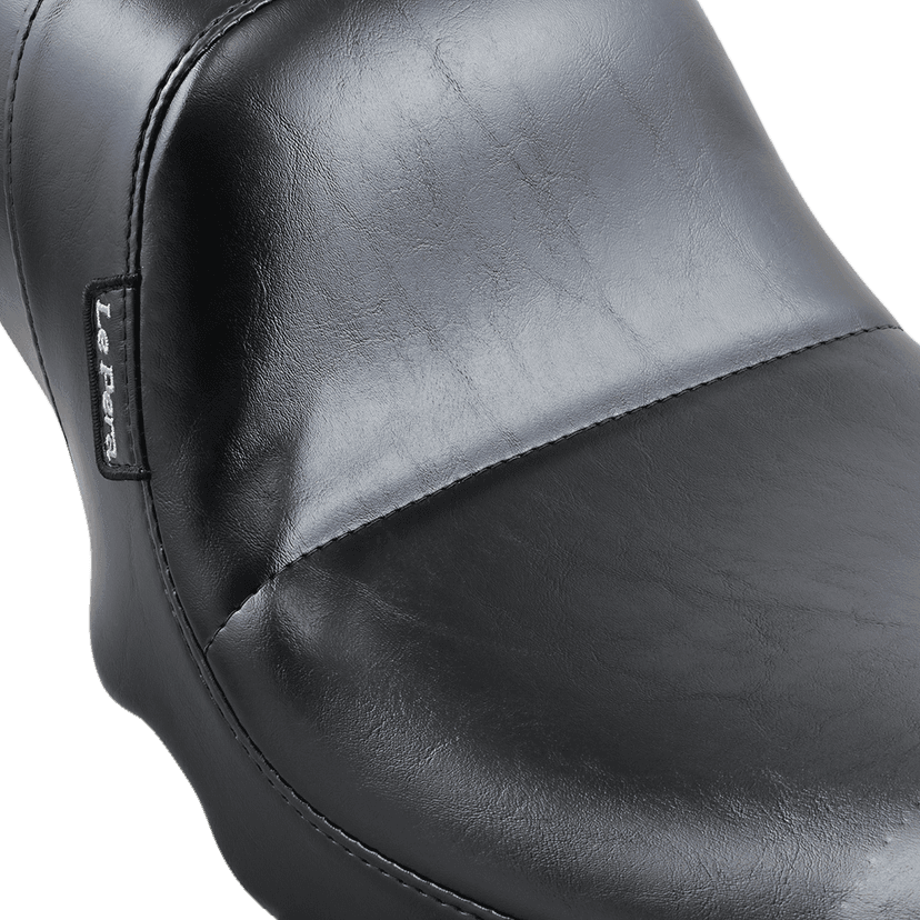 LE PERA 0803-0237 Daytona Sport Seat - Smooth - Black - Dyna '06-'17 — image 3 of 4