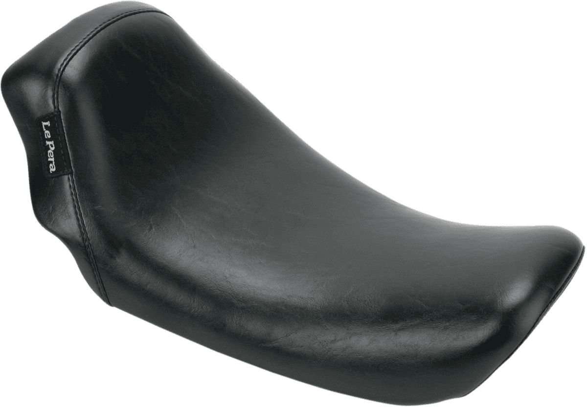 LE PERA 0803-0239 Bare Bones Solo Seat - Smooth - Black - Dyna '06-'17