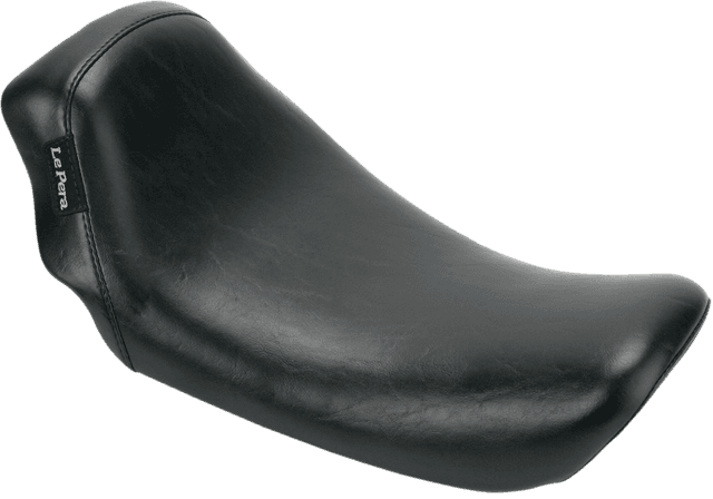 LE PERA 0803-0239 Bare Bones Solo Seat - Smooth - Black - Dyna '06-'17 — image 1 of 2