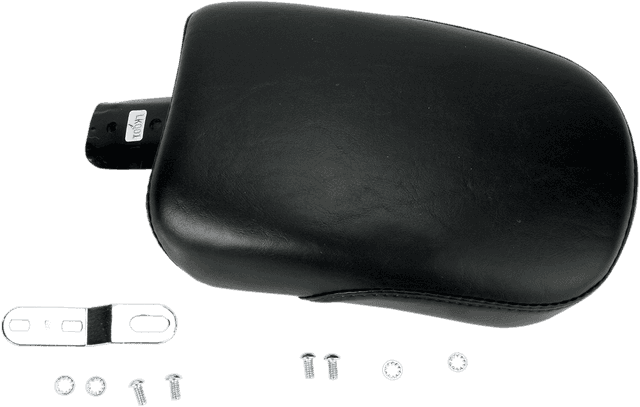 LE PERA 0803-0241 Bare Bones Pillion Pad - Smooth - Black - FL/FX '06-'17 — image 2 of 2