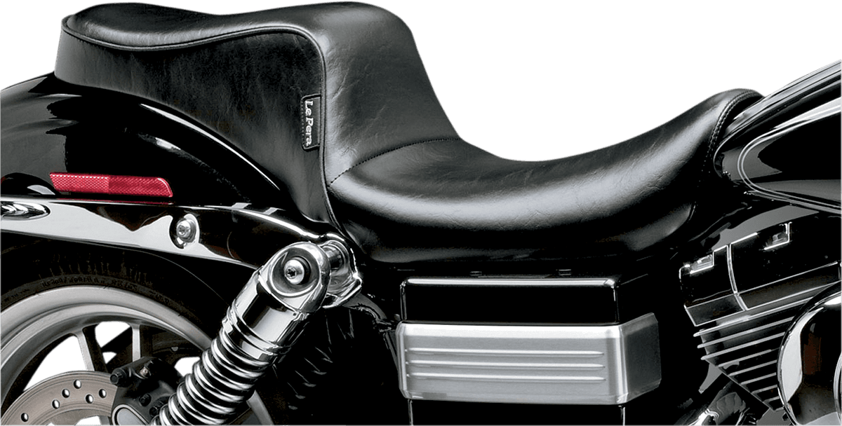 LE PERA 0803-0362 Cherokee Seat - Smooth - Black - FXD '06-'17