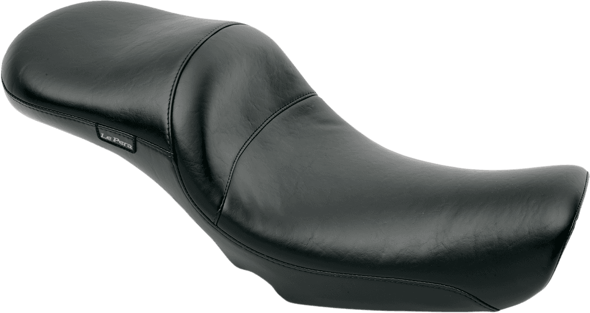 LE PERA 0803-0365 Maverick Daddy Long Legs Seat - Black - Smooth - FXD/FLD '06-'17