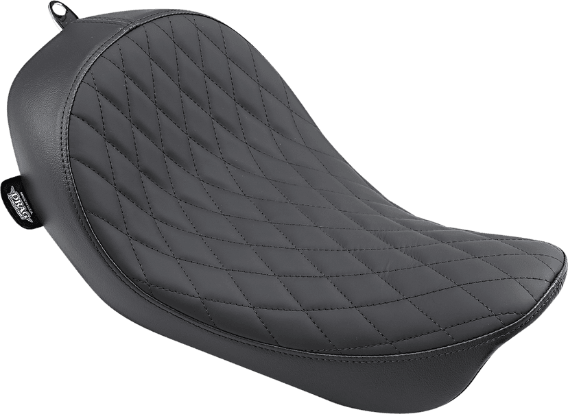 DRAG SPECIALTIES SEATS 0803-0547 Low Solo Seat - Diamond Stitch - FXD/FLD '06-'17 — image 1 of 3