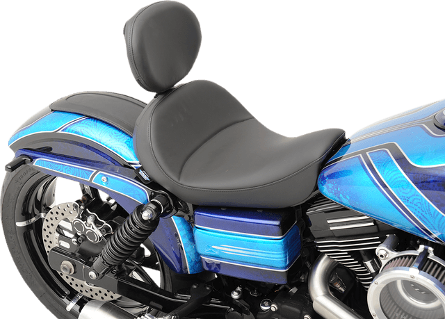 DRAG SPECIALTIES SEATS 0803-0555 Solo Seat - Mild Stitched - Driver's Backrest - FXD/FLD '06-'17 — image 3 of 12