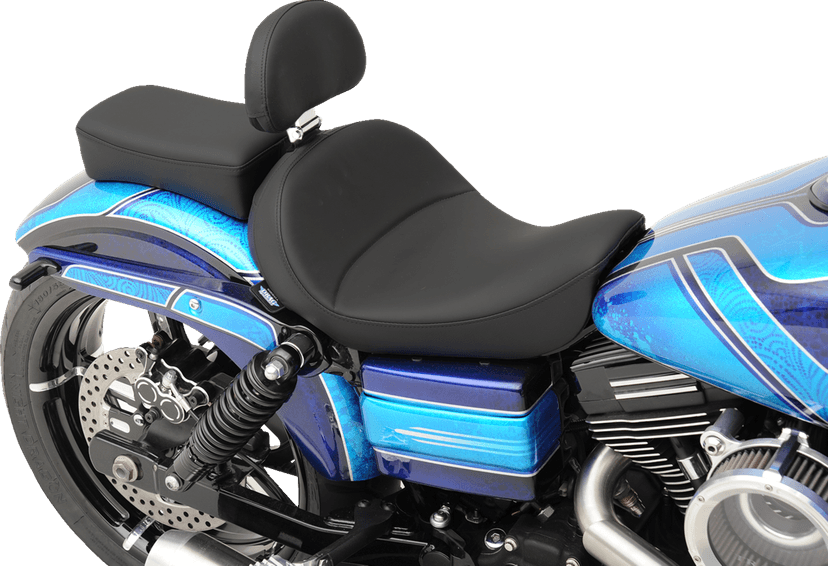 DRAG SPECIALTIES SEATS 0803-0555 Solo Seat - Mild Stitched - Driver's Backrest - FXD/FLD '06-'17 — image 6 of 12