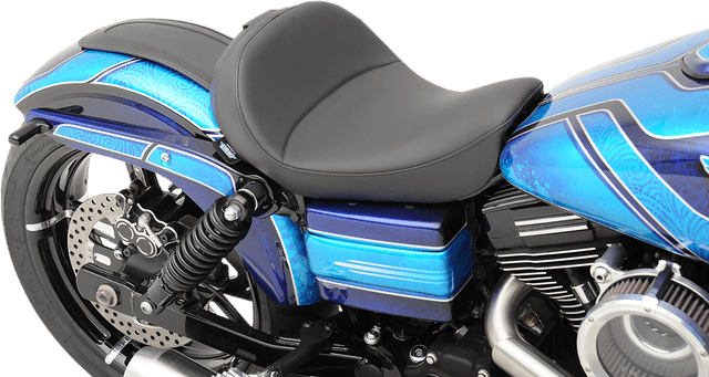 DRAG SPECIALTIES SEATS 0803-0555 Solo Seat - Mild Stitched - Driver's Backrest - FXD/FLD '06-'17 — image 5 of 12