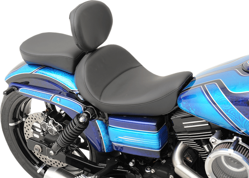 DRAG SPECIALTIES SEATS 0803-0555 Solo Seat - Mild Stitched - Driver's Backrest - FXD/FLD '06-'17 — image 7 of 12