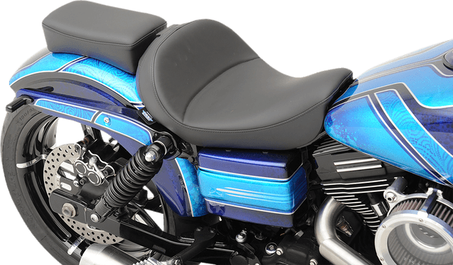 DRAG SPECIALTIES SEATS 0803-0555 Solo Seat - Mild Stitched - Driver's Backrest - FXD/FLD '06-'17 — image 8 of 12