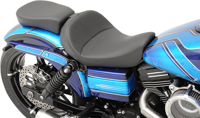 DRAG SPECIALTIES SEATS 0803-0555 Solo Seat - Mild Stitched - Driver's Backrest - FXD/FLD '06-'17 — image 9 of 12