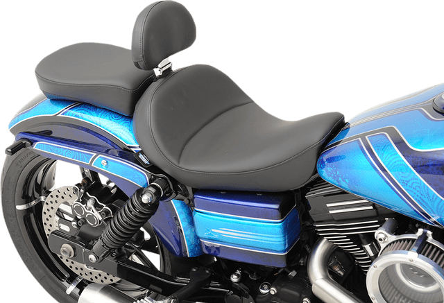 DRAG SPECIALTIES SEATS 0803-0555 Solo Seat - Mild Stitched - Driver's Backrest - FXD/FLD '06-'17 — image 11 of 12