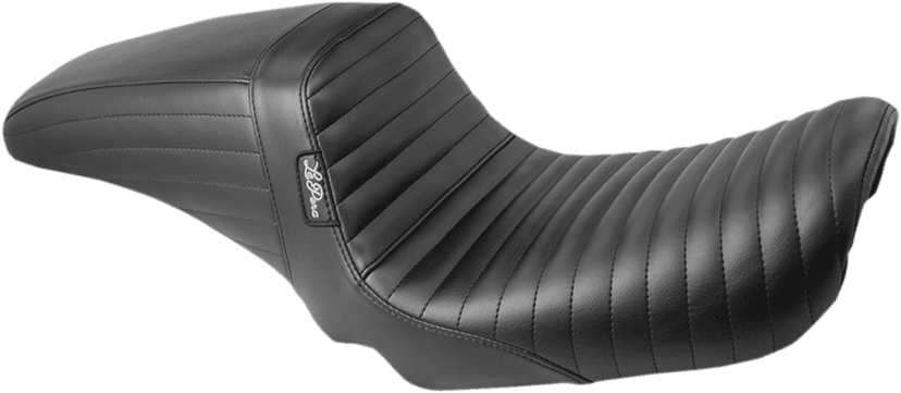 LE PERA 0803-0583 Kickflip Seat - Pleated - Black - FXD '06-'17