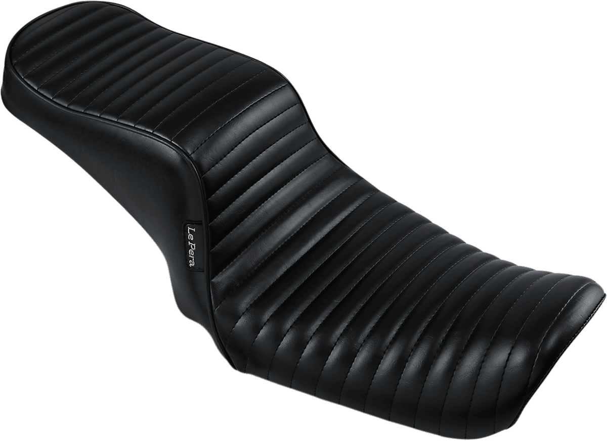 LE PERA 0803-0617 Cherokee Seat - Pleated - Black - FL/FX '06-'17