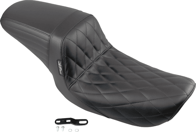 LE PERA 0803-0621 Kickflip Seat - Diamond - Black - FXD '96-'03 — image 2 of 2