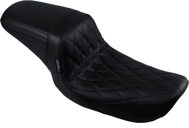 LE PERA 0803-0621 Kickflip Seat - Diamond - Black - FXD '96-'03 — image 1 of 2