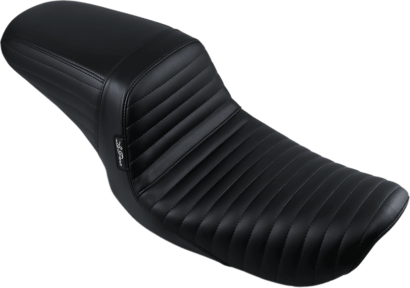 LE PERA 0803-0622 Kickflip Seat - Pleated - Black - FXD '96-'03 — image 1 of 2