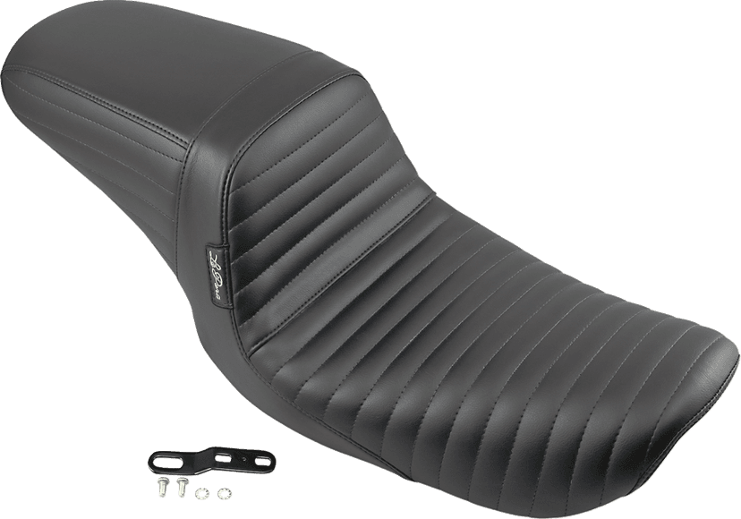 LE PERA 0803-0622 Kickflip Seat - Pleated - Black - FXD '96-'03 — image 2 of 2