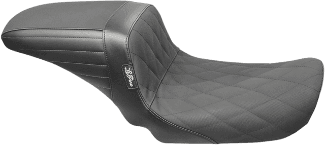 LE PERA 0803-0626 Kickflip Daddy Long Legs Seat - Diamond w/ Gripp Tape - Black - FX '06-'17