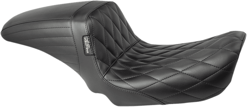 LE PERA 0803-0638 Kickflip Seat - Diamond - Black - FXD '04-'05