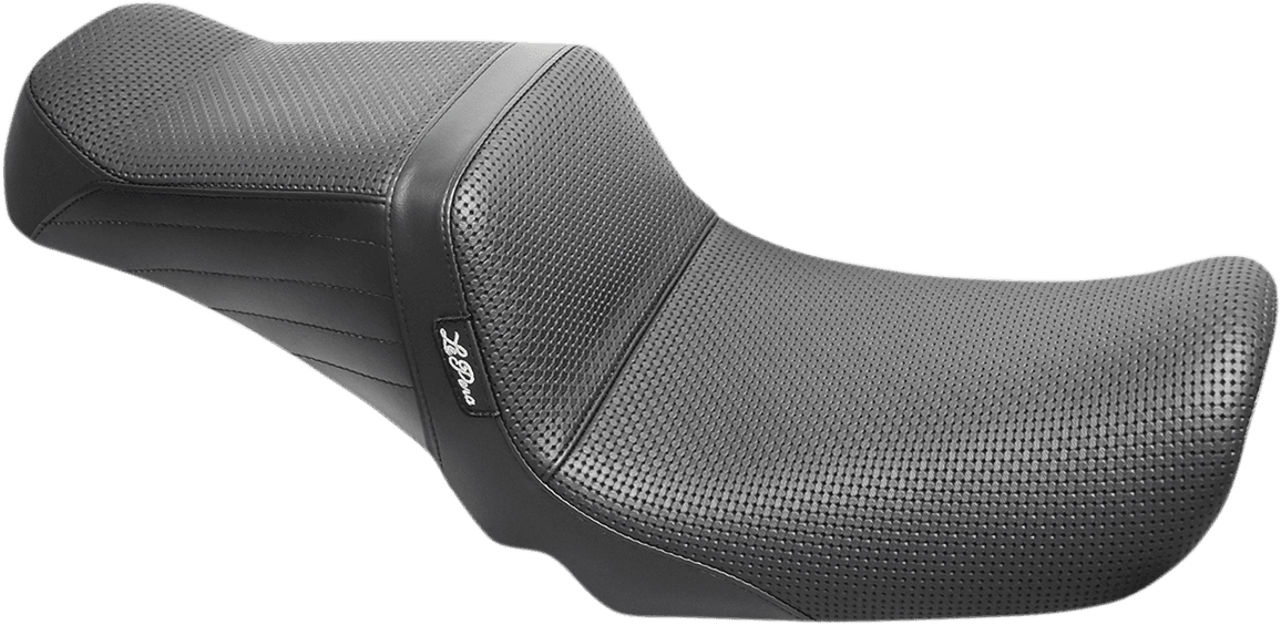 LE PERA 0803-0642 Tailwhip Seat - Basketweave - Black - FXD '06-'17