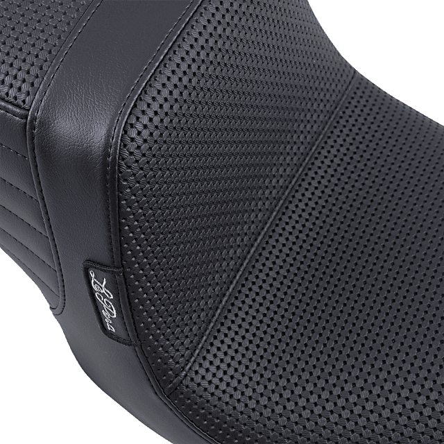 LE PERA 0803-0686 Tailwhip Seat - Basketweave - Black - FXD '96-'03 — image 2 of 2