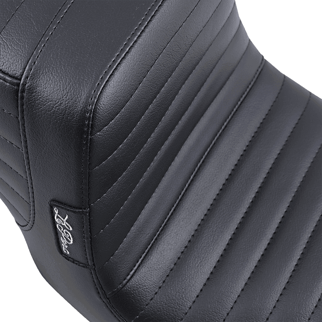 LE PERA 0803-0688 Tailwhip Seat - Pleated - Black - FXD '96-'03 — image 2 of 2