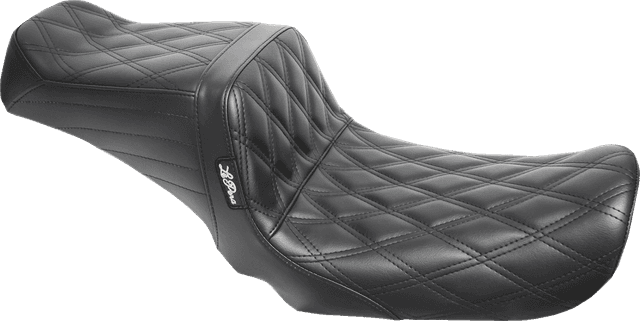LE PERA 0803-0758 Tailwhip Seat - Double Diamond - Black - FXD '04-'05