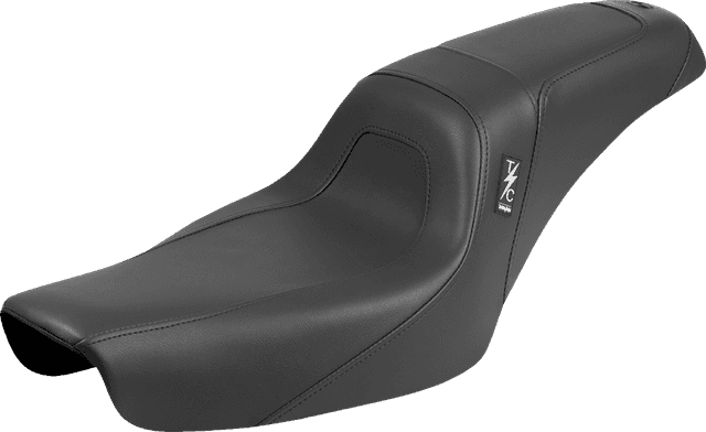 SADDLEMEN 0803-0769 Thrashin' Pro Series Seat - Smooth - Dyna '96-'03